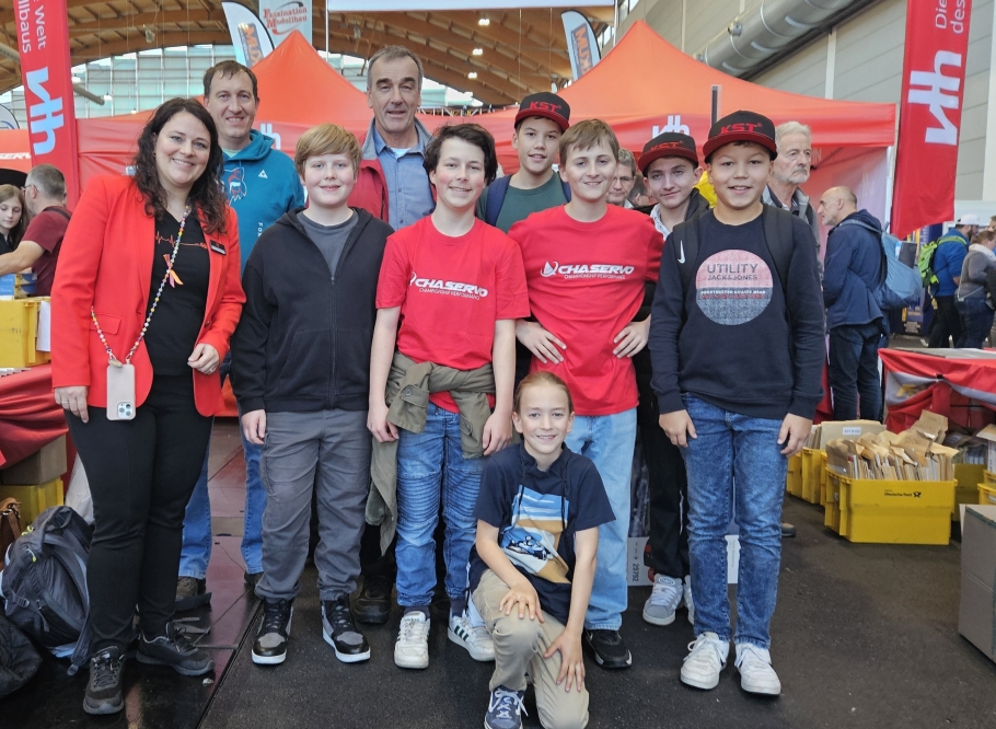 Jugend auf der Messe