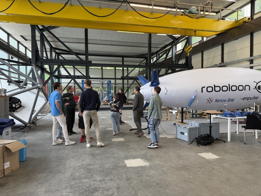 Wir bedanken uns bei roboloon für die gute Betreuung!!