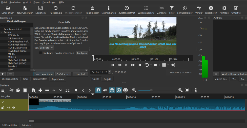 videoschnitt